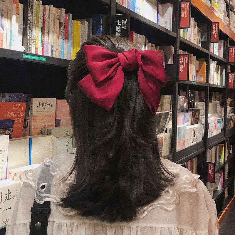Women's Fashion Personalized Chic Fabric Bowknot Barrettes