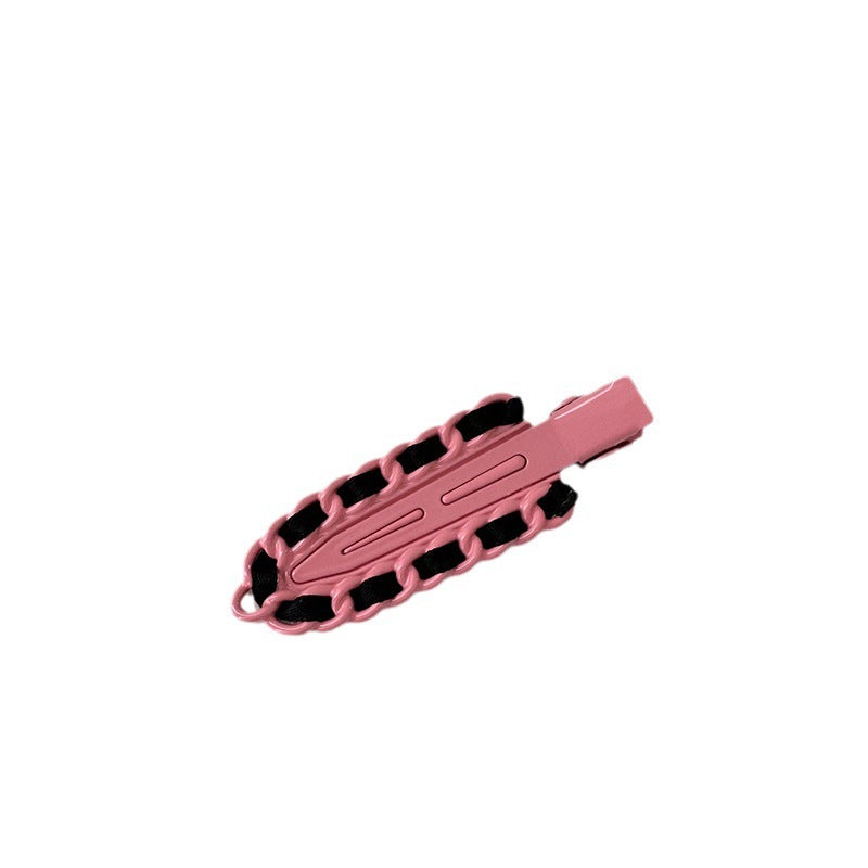 Dopamine Hair Accessories Barrettes Metal Traceless Clip Color Advanced Sense Small Hairpin Bang Side Clip Headdress
