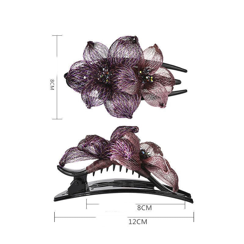 Best Women's Fashionable Simple Faux Copper Wire Hair Clip
