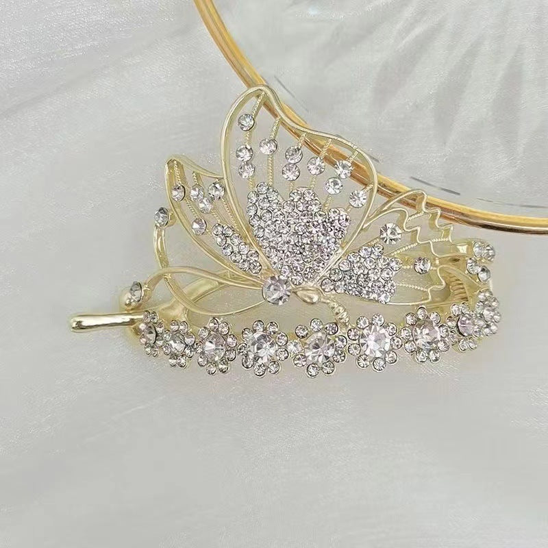 Women's Fashion Simple Butterfly Shape Twist Barrettes