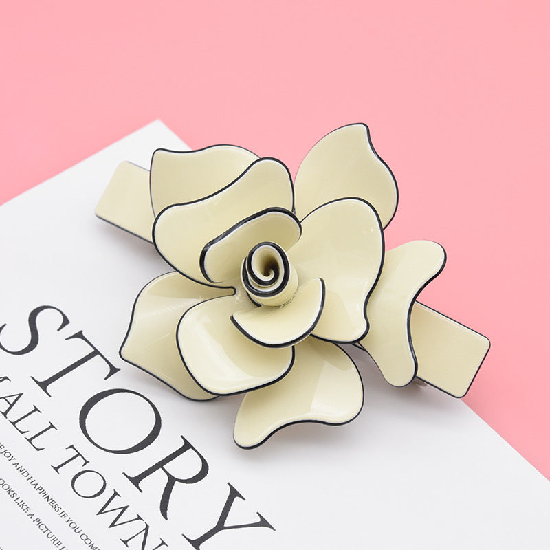 Women's Summer Cute Camellia Barrettes