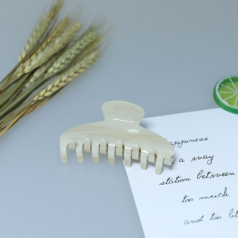 Acetate Plate Large Hair Clip Retro Fashion Plate
