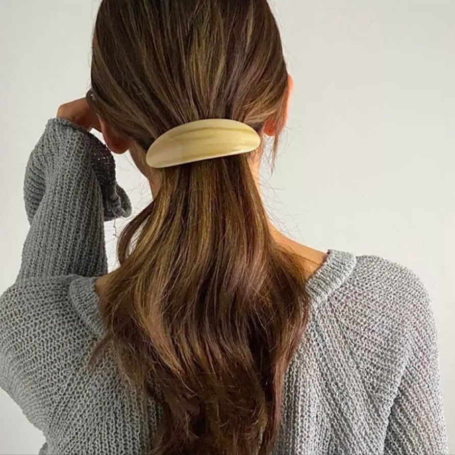 Best Oval Hairpin Half Tie Hair Clips Hair Accessories Back Head Hairpin