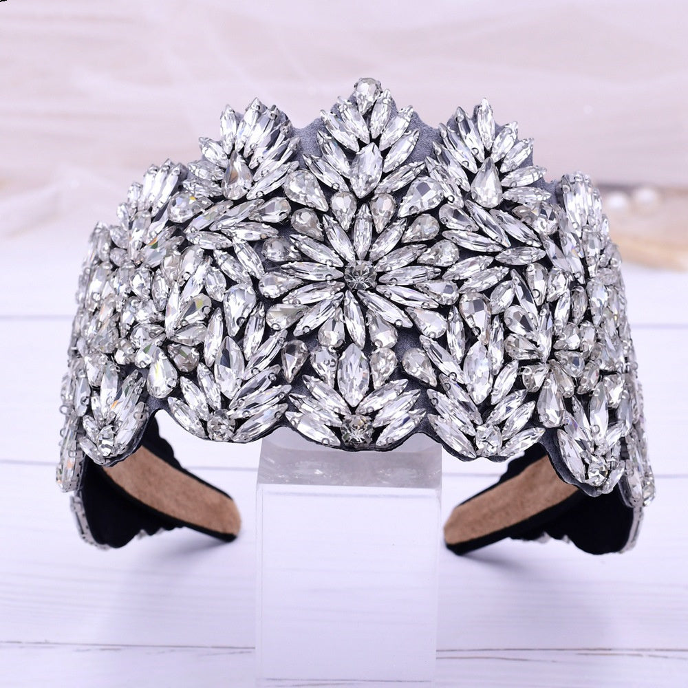 Best Fashion Retro Headband Fashion Personality Princess Clip
