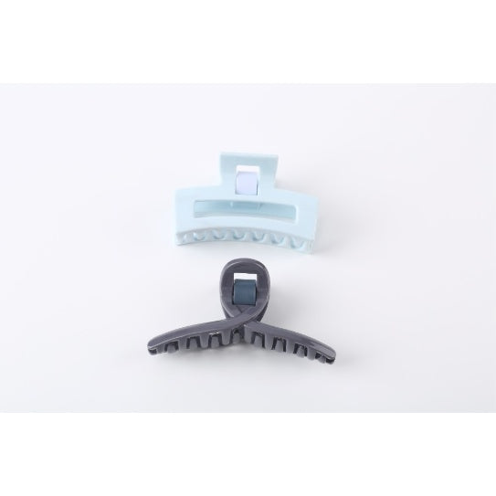 Strong Grip On Large Claw Clip Bag 2 Non-slip Mid-jaw Clips For Women's Long Hair