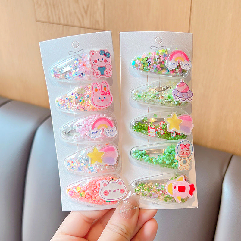 Girls Fashion Simple Love Hair Clip