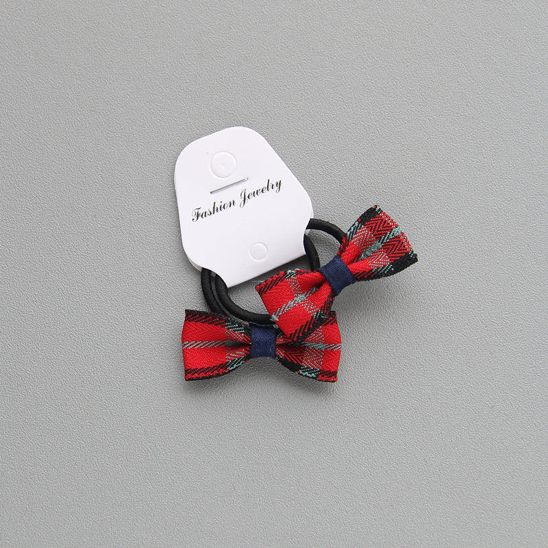 Children's Ornaments Bowknot Mini Hair Ring