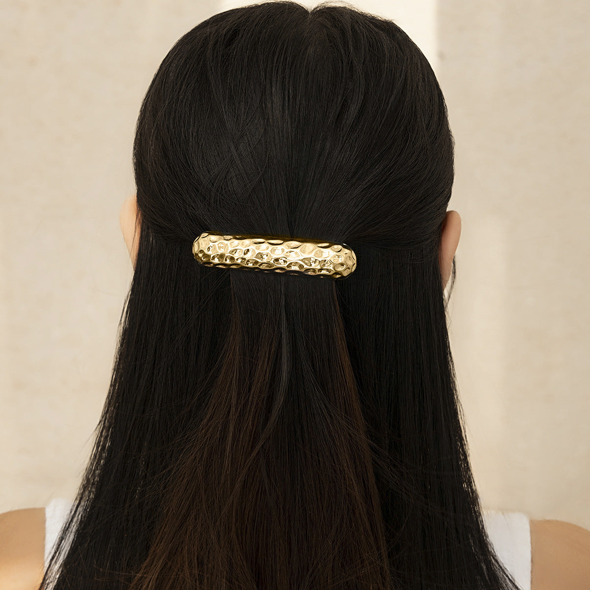 Best Personalized Glossy Elastic Hair Ring Female Geometry