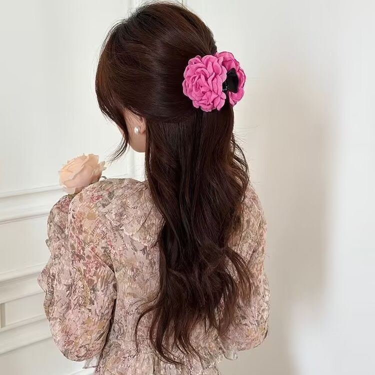 Best Flower Female Simple Graceful Barrettes