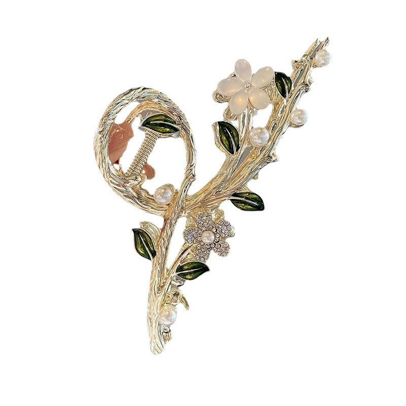 Best Exquisite Opal Flowers Barrettes Women