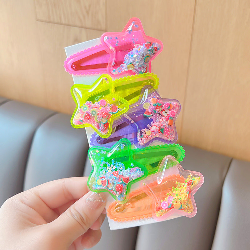 Girls Fashion Simple Love Hair Clip