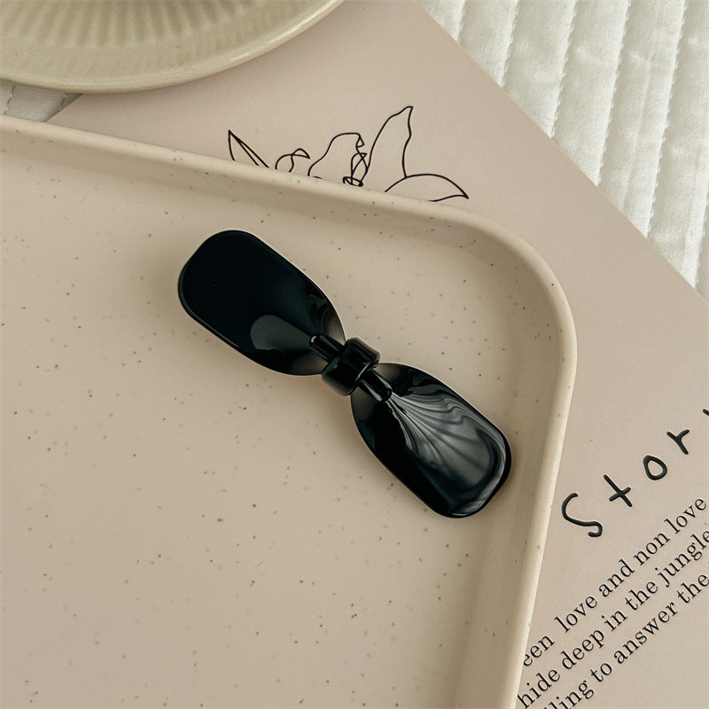 Personalized Minority Bow Bang Side Hairpin Cropped Hair Clip