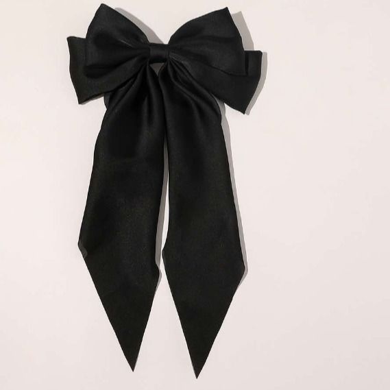French Chiffon Bow Ribbon Hair Clip