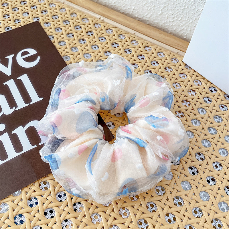 Ponytail High Elastic Large Intestine Hair Ring