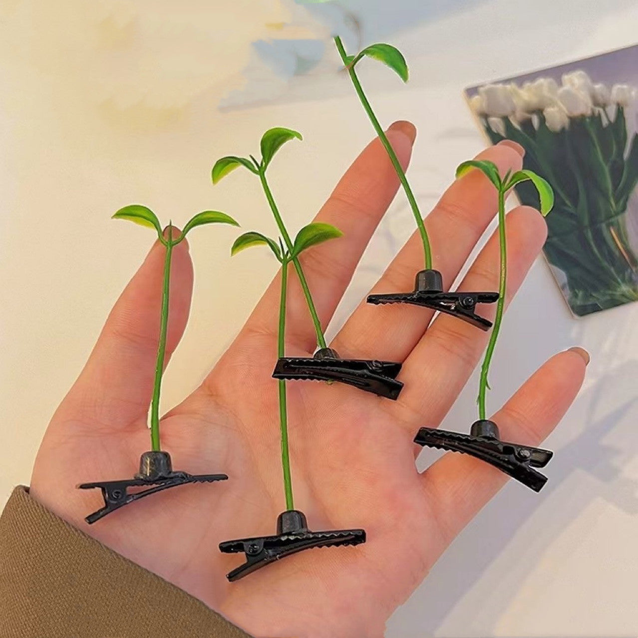 Cute Super Cute Broken Hair Chuck Top Clip Hair Accessories