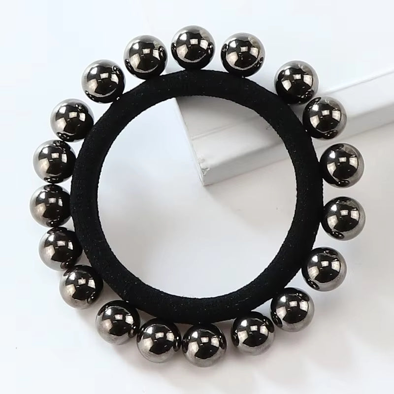Handmade Pearl Headband Full Ring Hair Ring