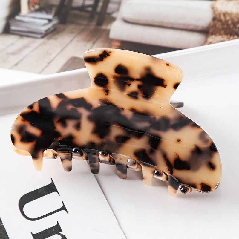 Acetate Plate Ingot Back Head Plate Hair Clip