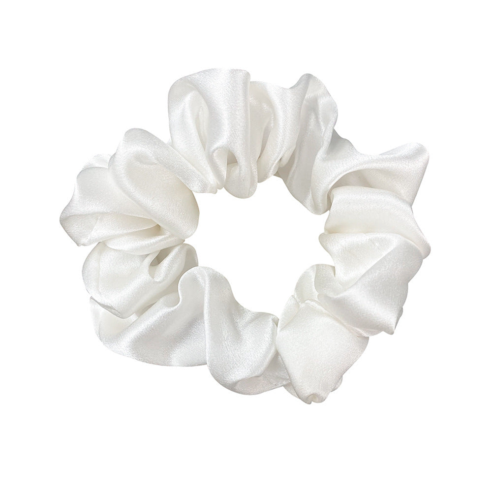 Silk Pure Silk Large Silk Hair Tie Large Scrunchies Hair Ring Headwear