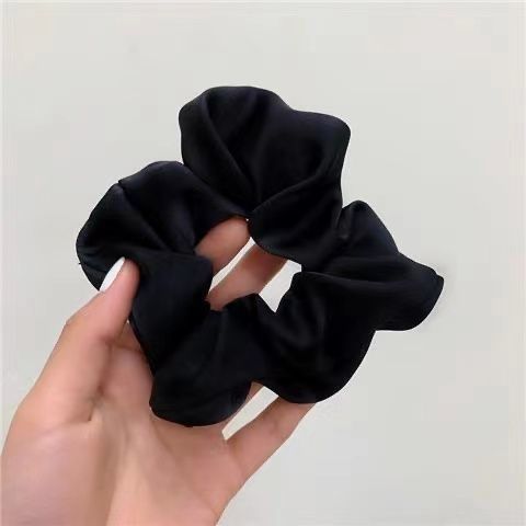 Women's Satin Large Intestine Hair Ring