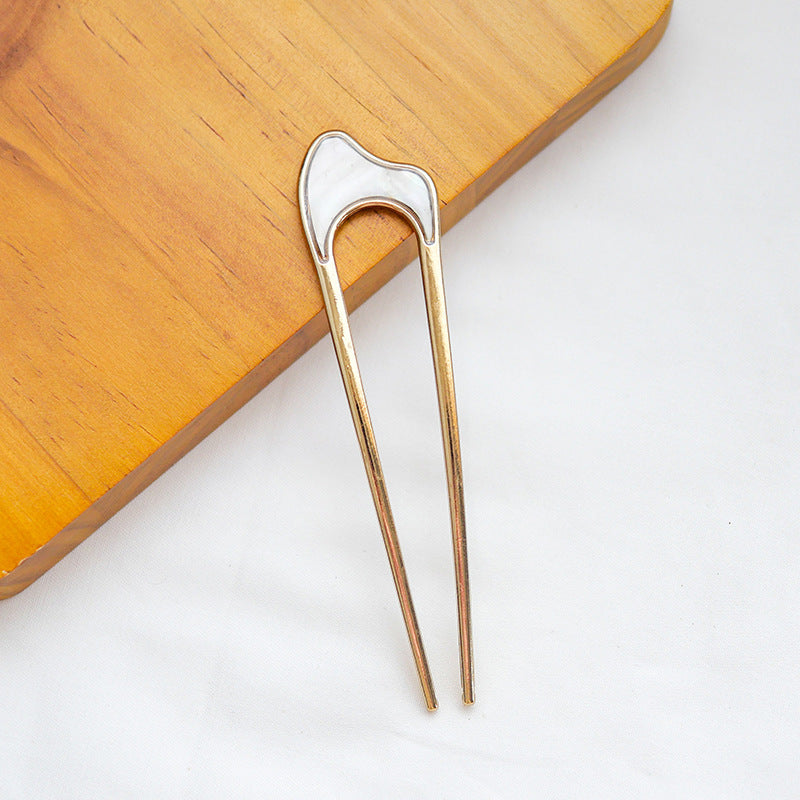 Metal Simple Ornaments Women's Hair Clip