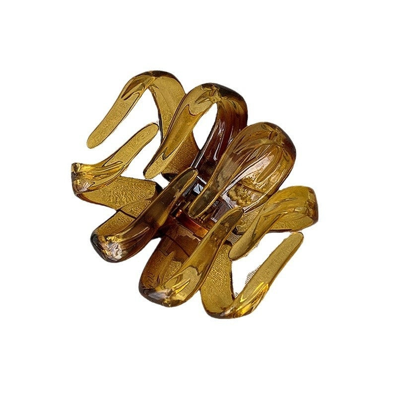 Japanese And Korean High-capacity Temperament Hair Clip