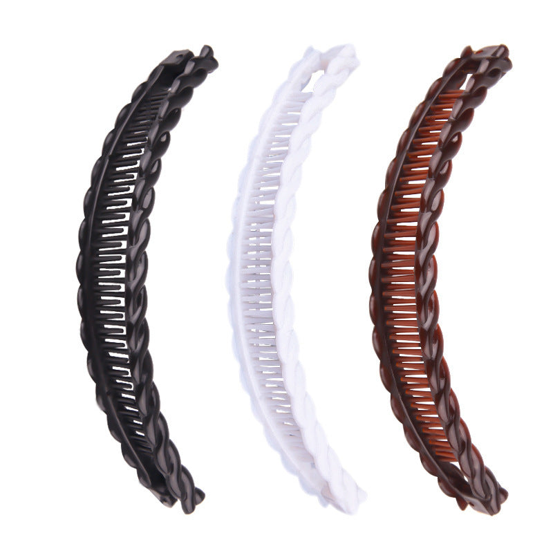 Women's Wavy Hair Clip Bangs Comb