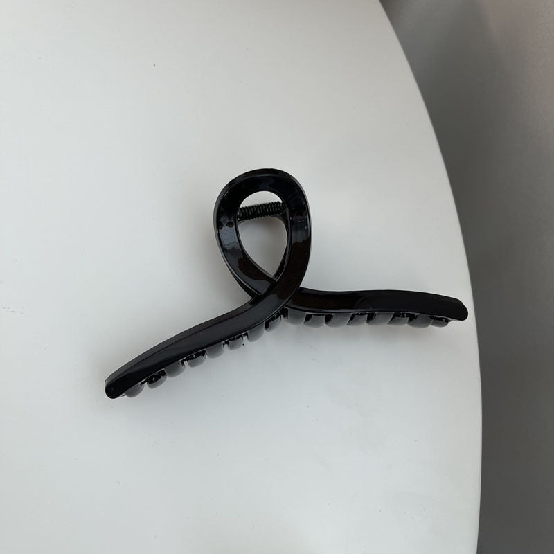 Acrylic Oversized Jelly Palette Hair Shark Clip