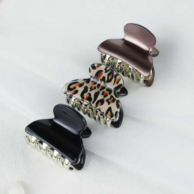 Women's Fashion Personalized Acrylic Printing Barrettes