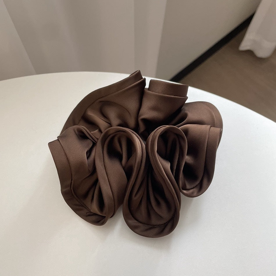 Women's Temperament Wood Ear Edge Large Intestine Hair Ring