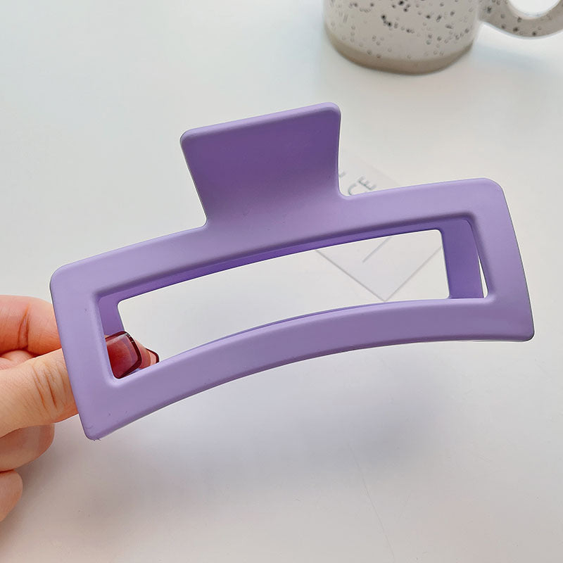 Volume Large Size Color Shark Clip Thick Hair Grip
