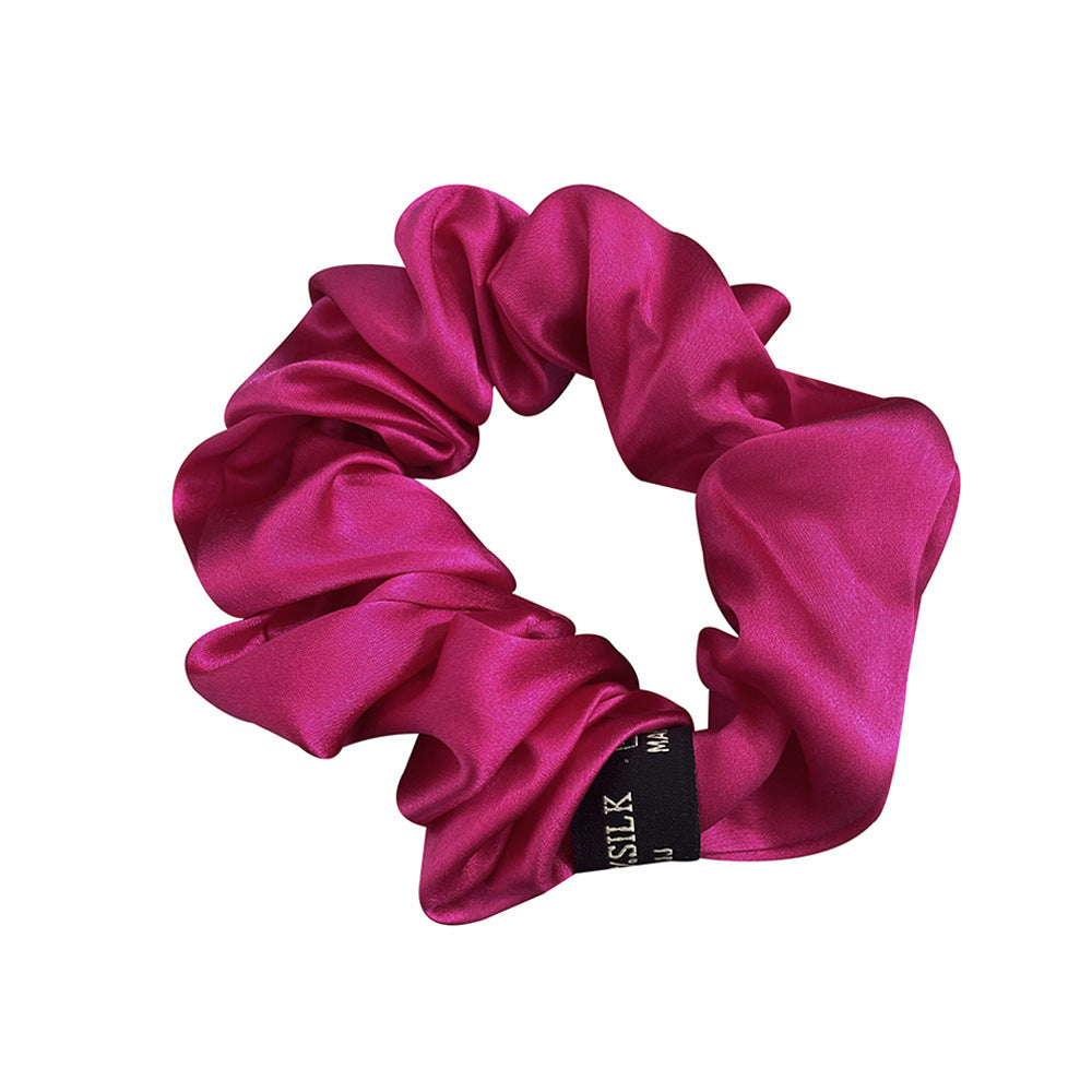 Silk Pure Silk Large Silk Hair Tie Large Scrunchies Hair Ring Headwear