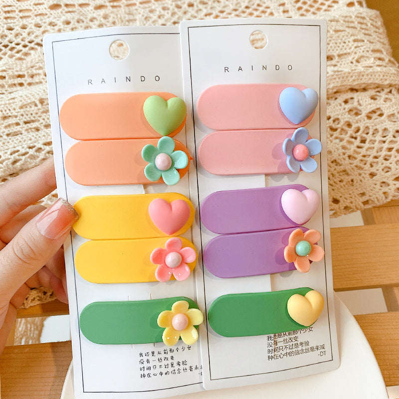 Girls Fashion Simple Love Hair Clip