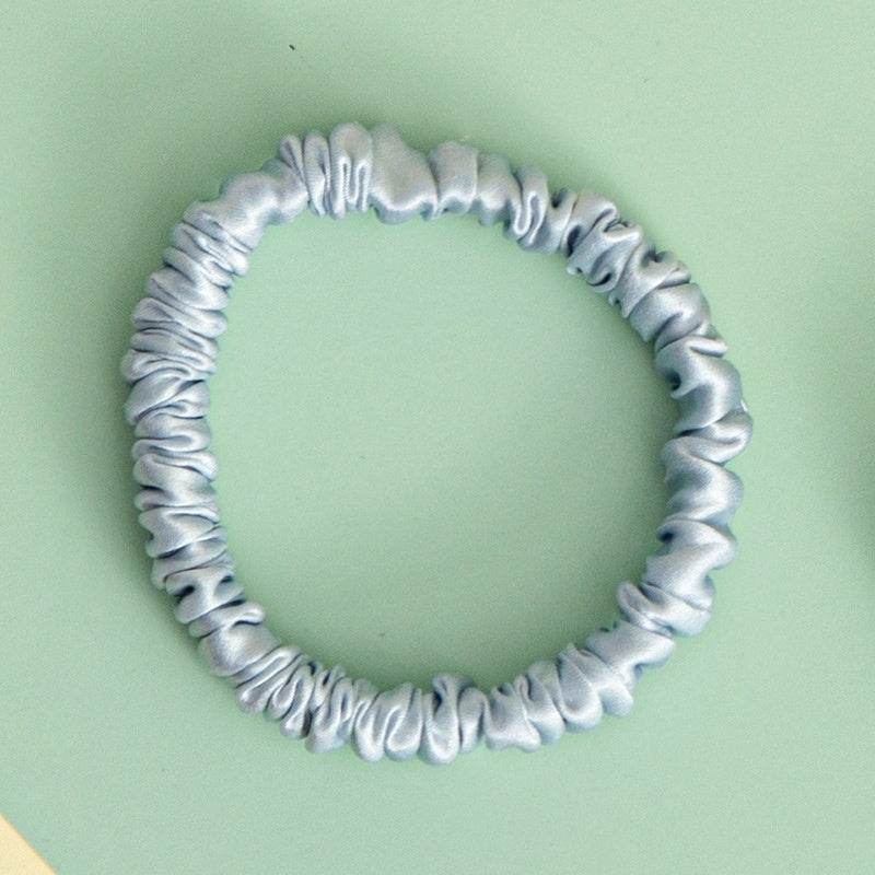 19 M Silk Large Intestine Hair Ring High-grade Headdress Flower 5cm