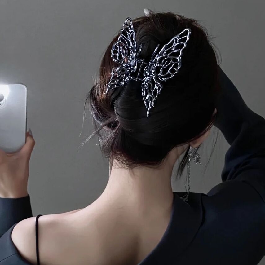 Best Liquid Butterfly Back Head Hair Clip For Women