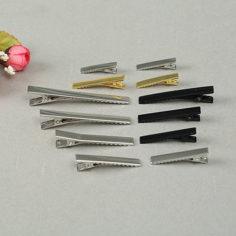One-word Headgear Material Shark Clip DIY Hair Accessories