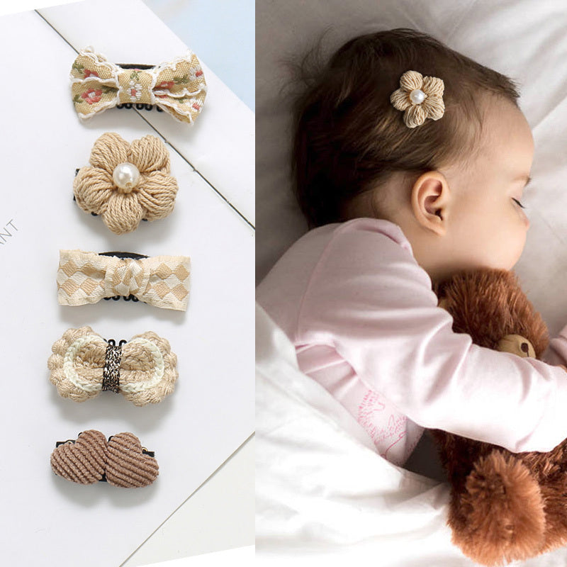 Girls' Fashion Simple Hair Clip Does Not Hurt