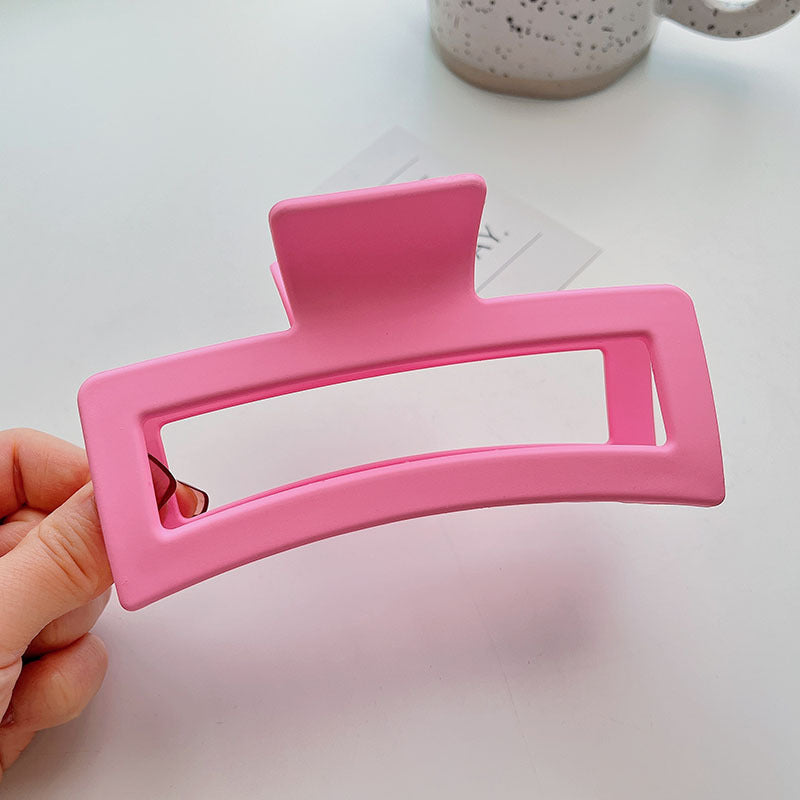 Volume Large Size Color Shark Clip Thick Hair Grip