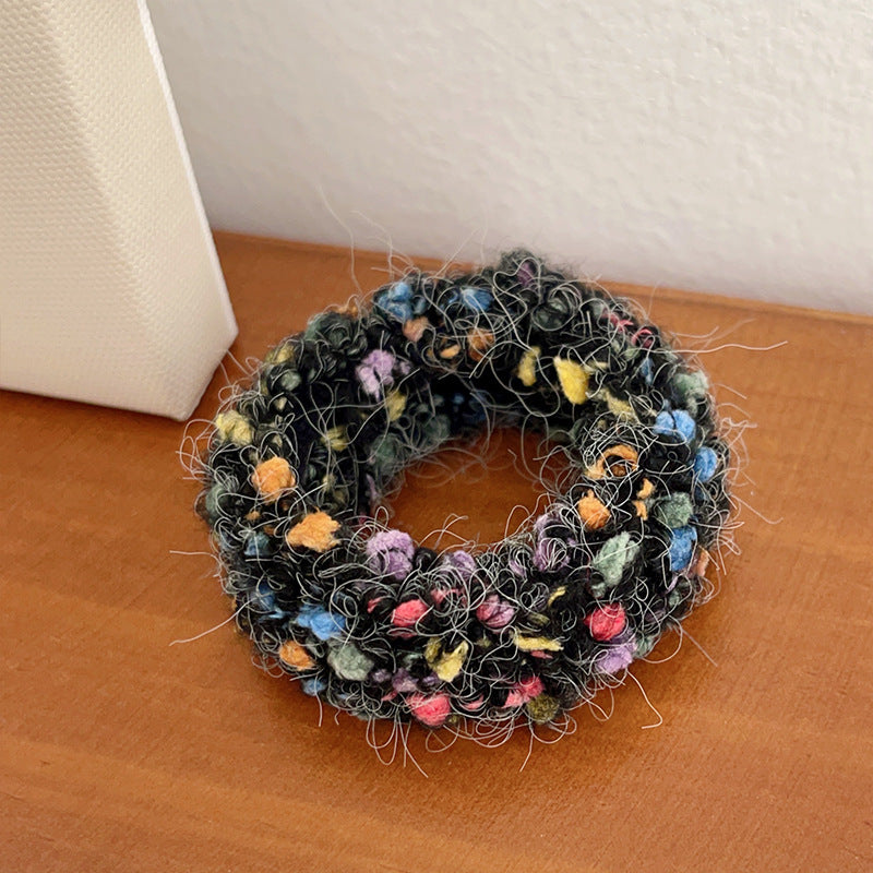 Cute Plush Intestine Hair Ring  Scrunchies  Girls' Hair Accessories
