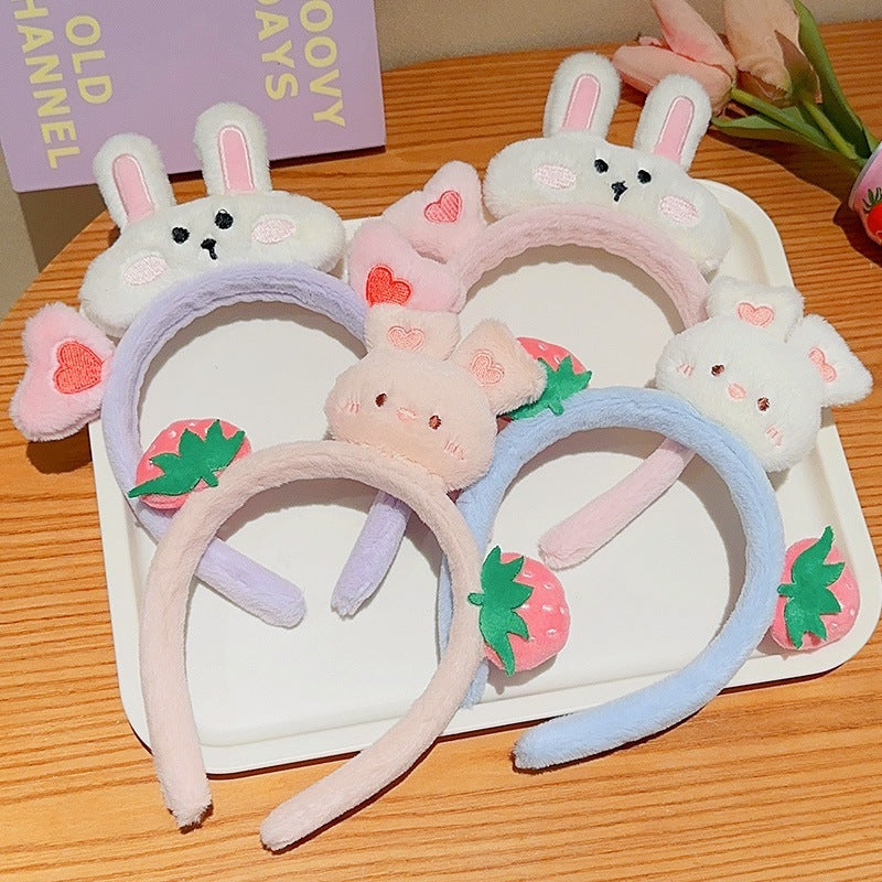 Cartoon Plush Hair Clip Headdress Girl