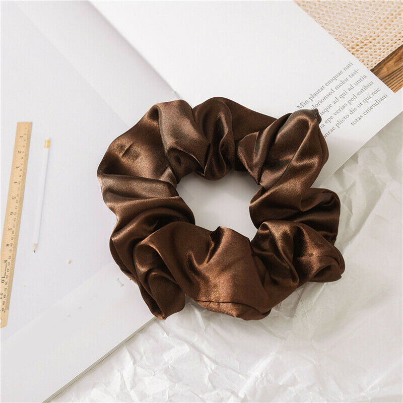 Small Scrunchies Intestine Ring Band Solid Color Hair Rope Simple