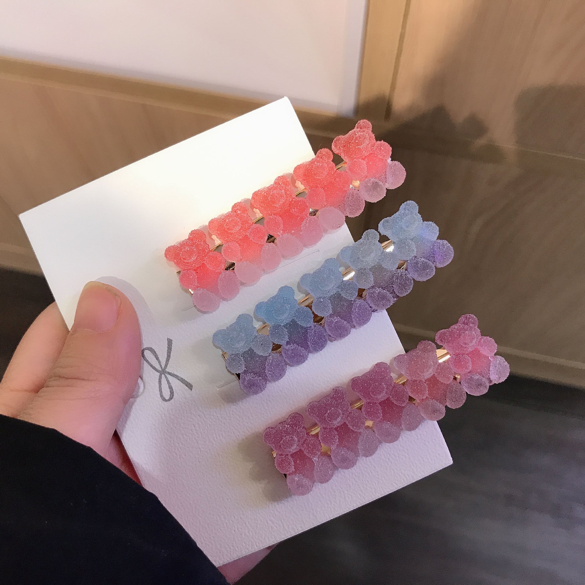 Cartoon Cute Girl Side Clip Sweet Bang Hairpin Hair Accessories For Women