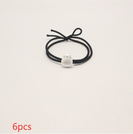 Women's Fashion Simple Cat-shaped Hair Ring