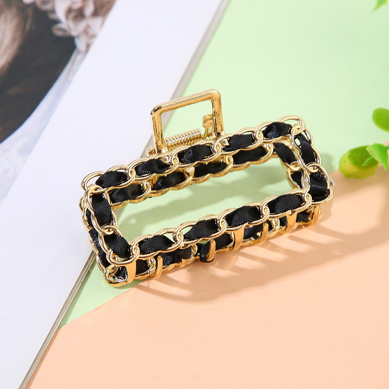 Winding Gripping Geometric Fashion Women's Coiled Shark Hair Clip