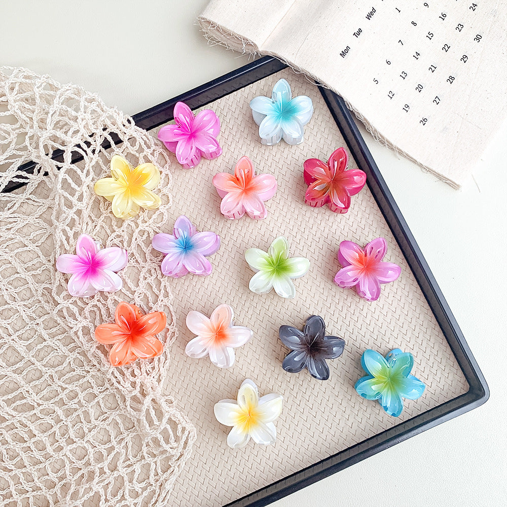 Sweet Girl Plumeria Rubra Barrettes