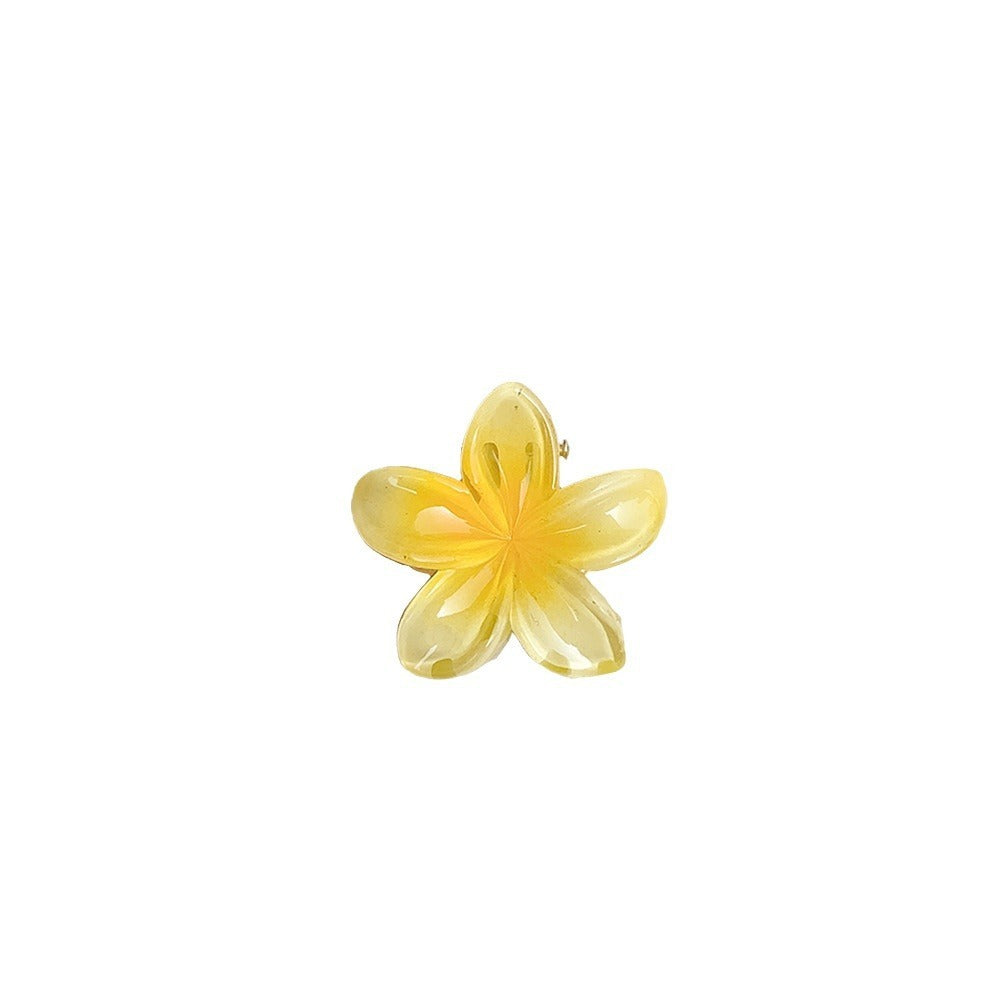 Sweet Girl Plumeria Rubra Barrettes