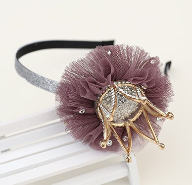 Girls Crown Headdress Children's Crown Princess Barrettes