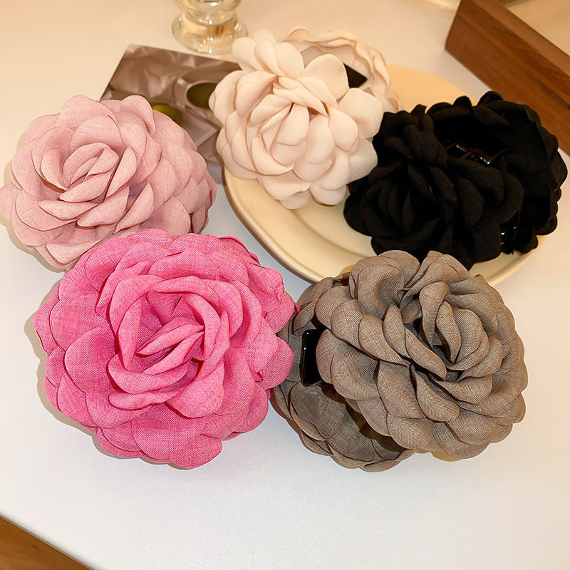 Best Flower Female Simple Graceful Barrettes