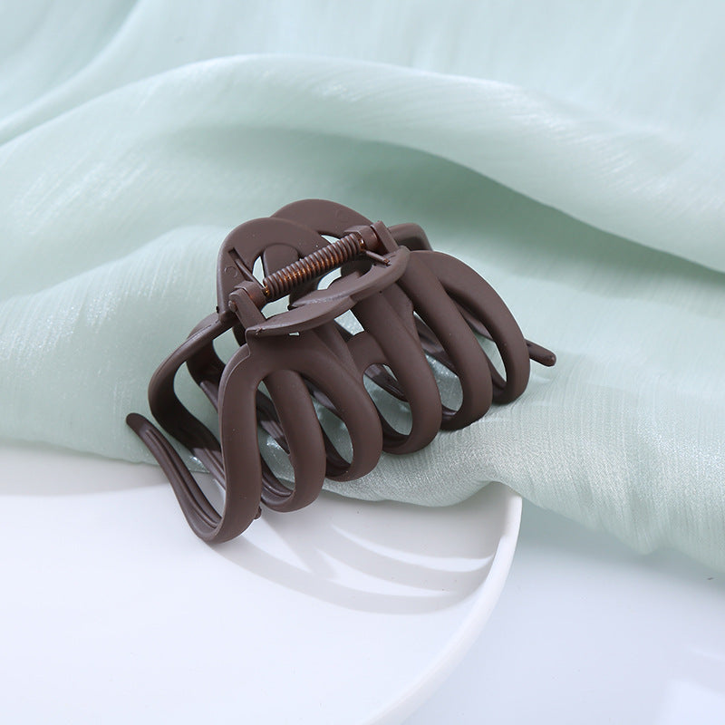 Women's Fashion Frosted And Matte Barrettes