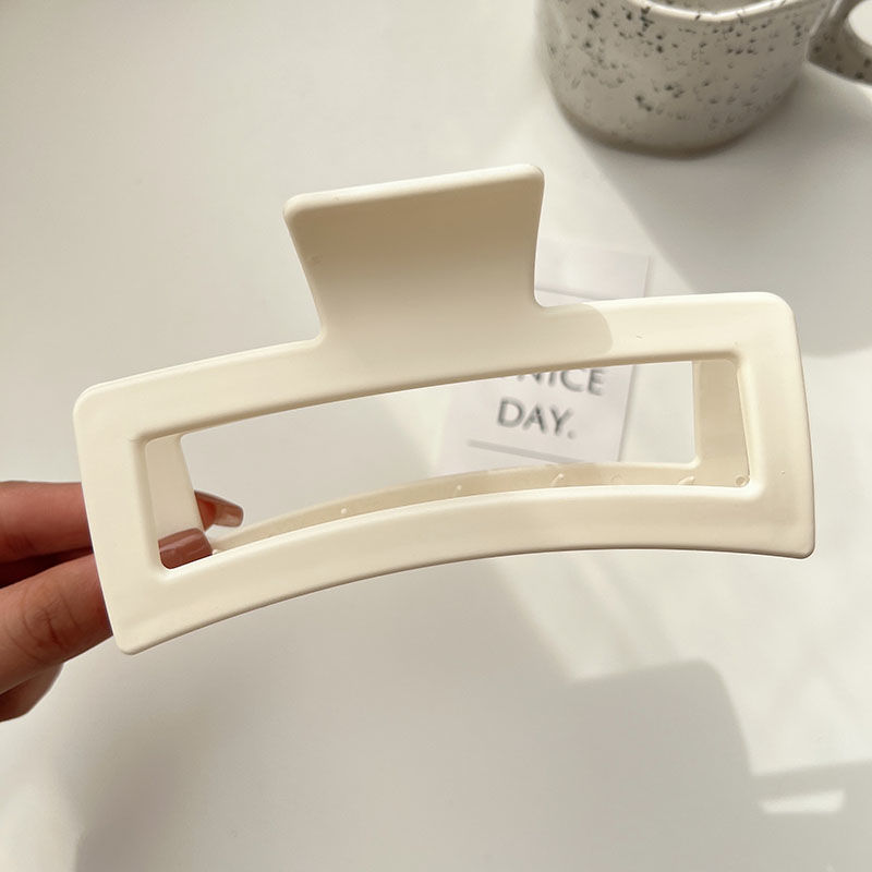 Square Super Large Hair Clip Female Claw