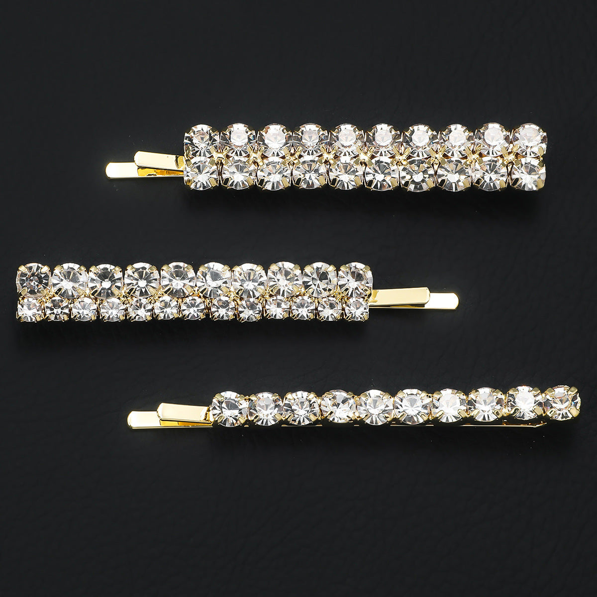 Fashion Word Clip Female Crystal Hair Accessories